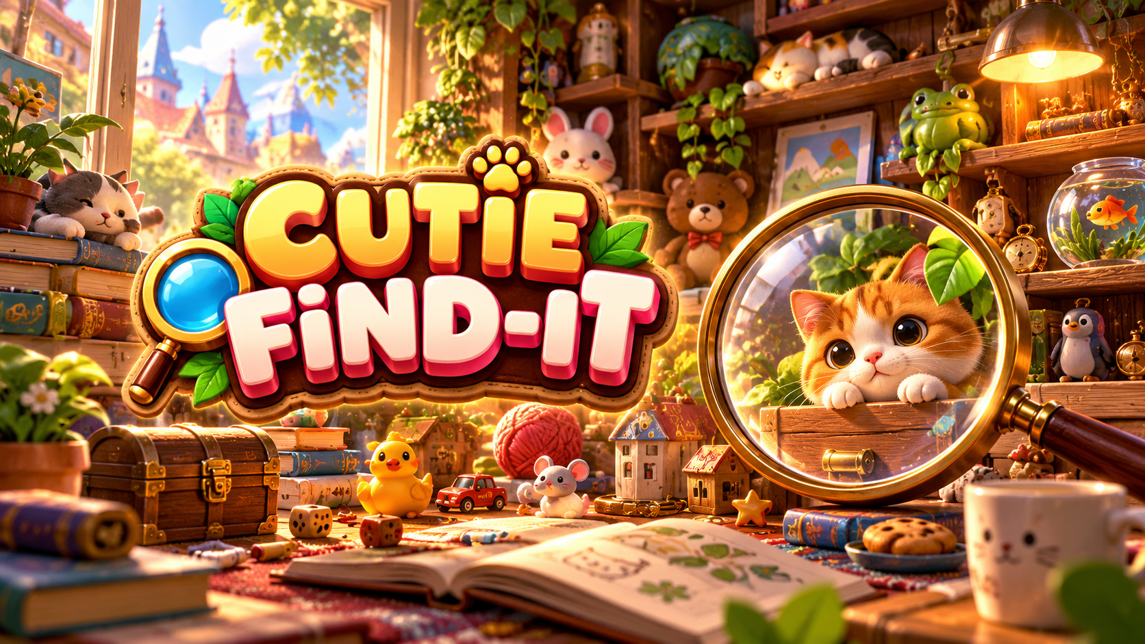 Cutie Find-it Arcade banner