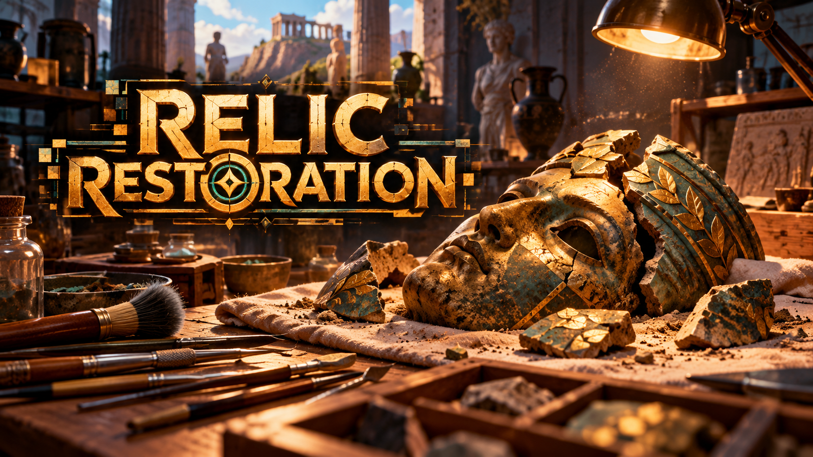 Relic Restoration Arcade banner