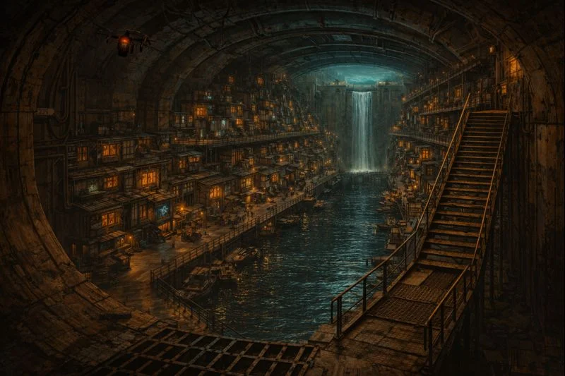 The Hidden City beneath Neo York.
